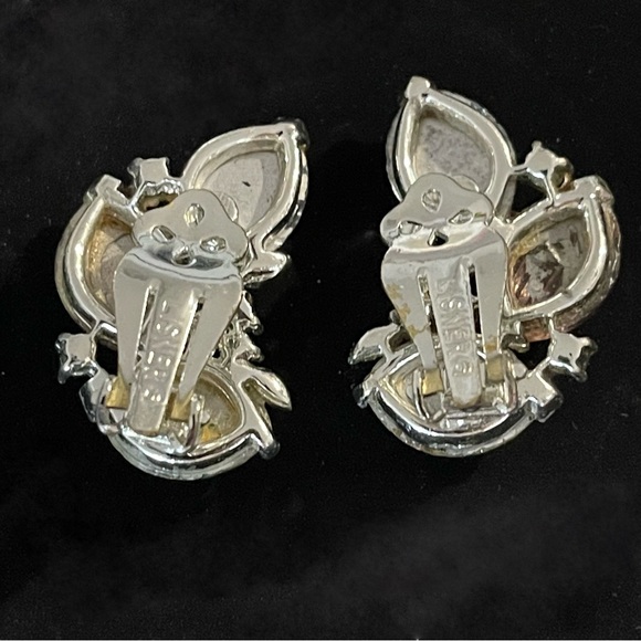 ✨ Beautiful Lisner Signed Clip-on Earrings - Picture 2 of 3